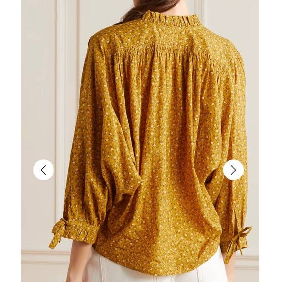 NWT DOEN Rose Top in Sunsoaked Foothills Floral Print S - Picture 3 of 10